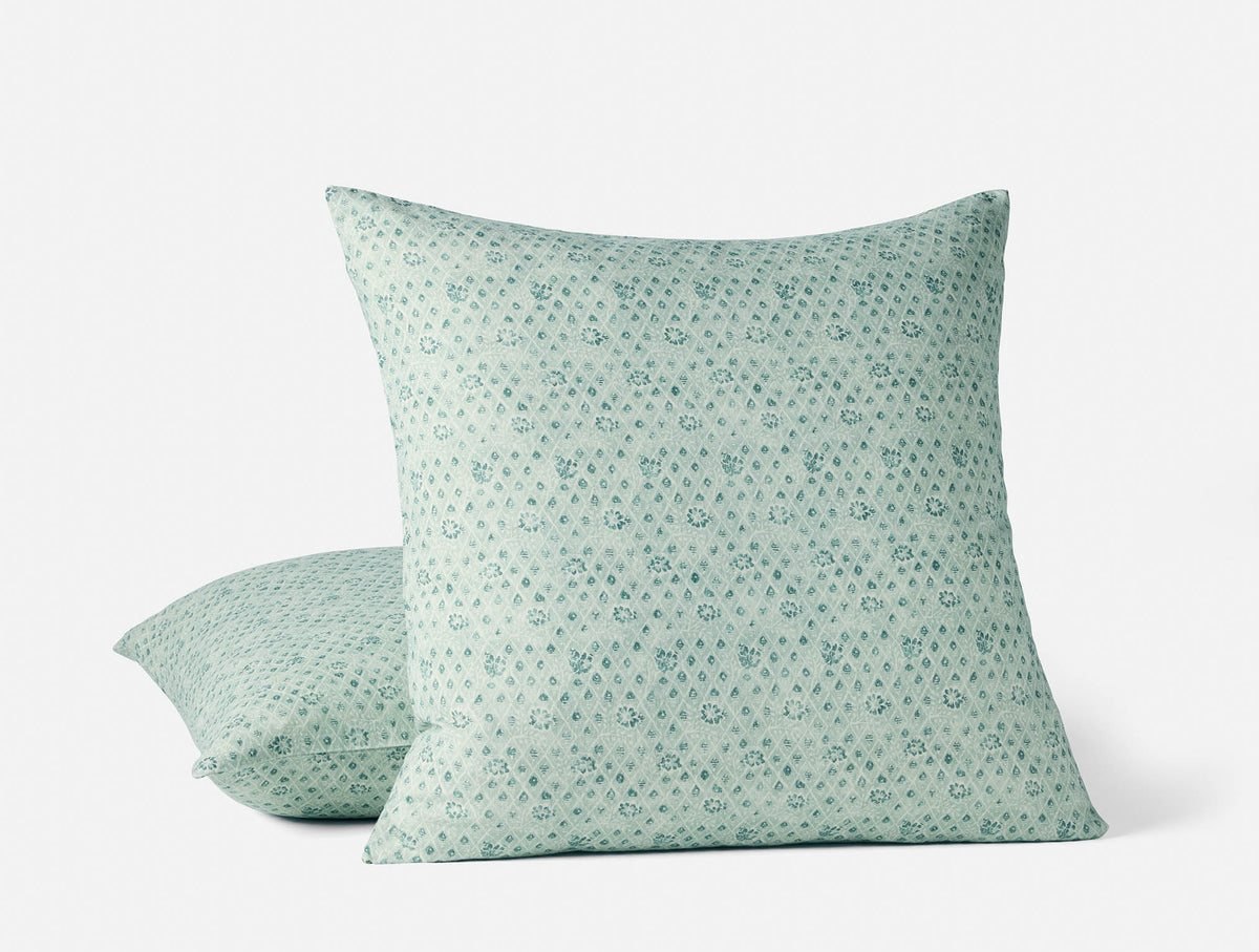 Coral Bell Print Decorative Pillow Cover