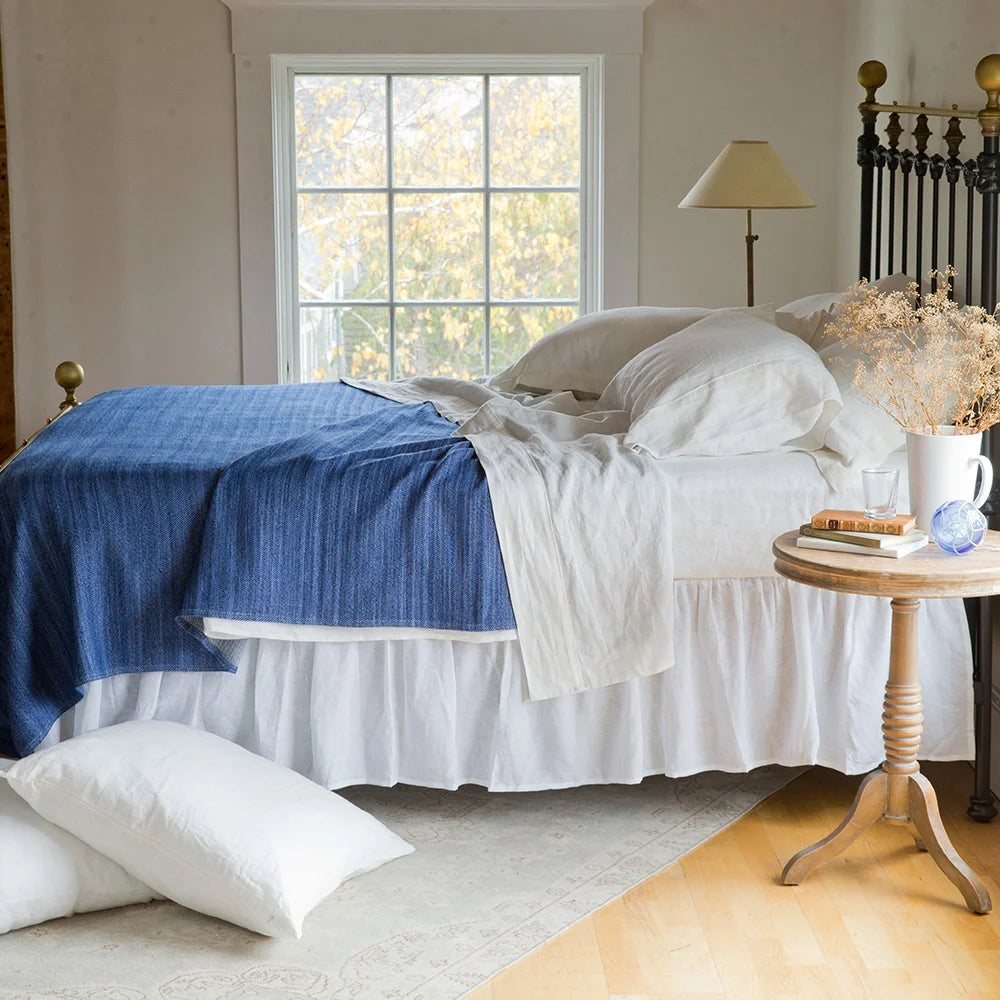 Willoughby Wool and Cotton Bed Blanket