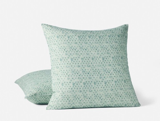 Coral Bell Print Decorative Pillow Cover view 1