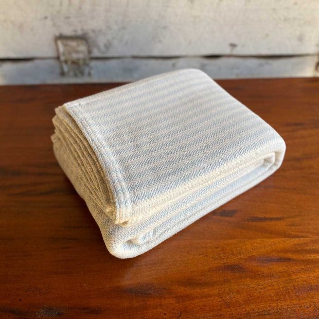 Cotton Ticking Blanket view 3