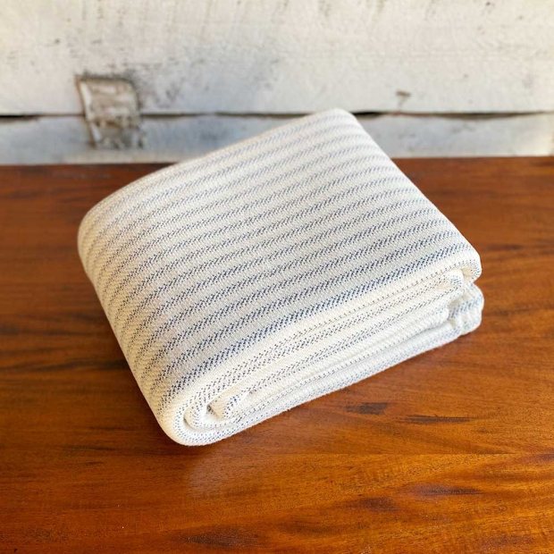 Cotton Ticking Blanket view 4