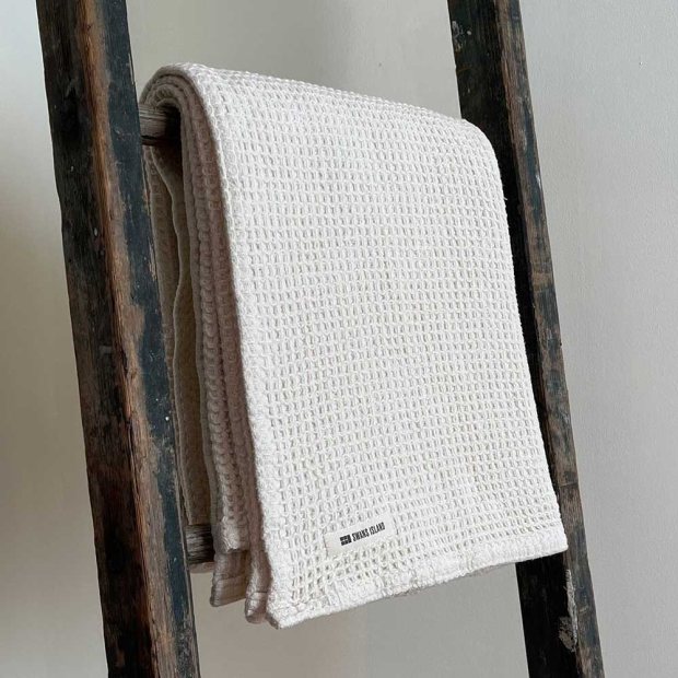 Cotton Waffle Throw view 3