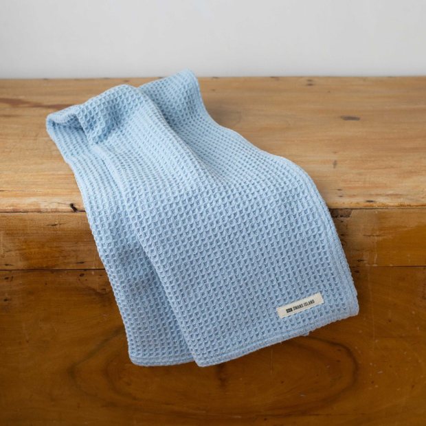 Cotton Waffle Weave Toddler Blanket view 4