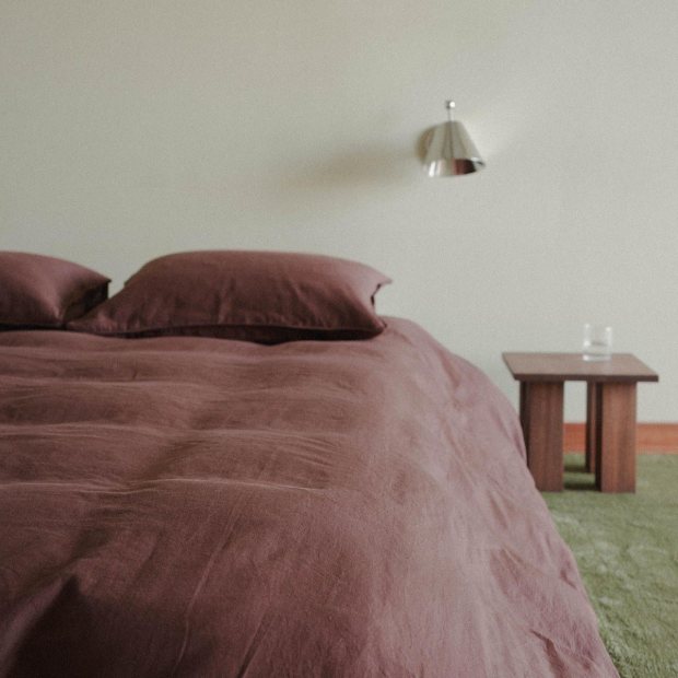 Duvet Cover Hemp Cotton - Brun view 3