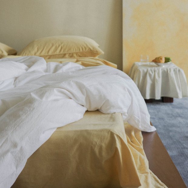 Duvet Cover Percale - White view 4