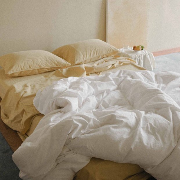 Duvet Cover Percale - White view 5