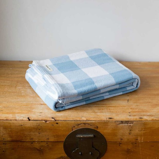 Gingham XL Check Blankets view 2