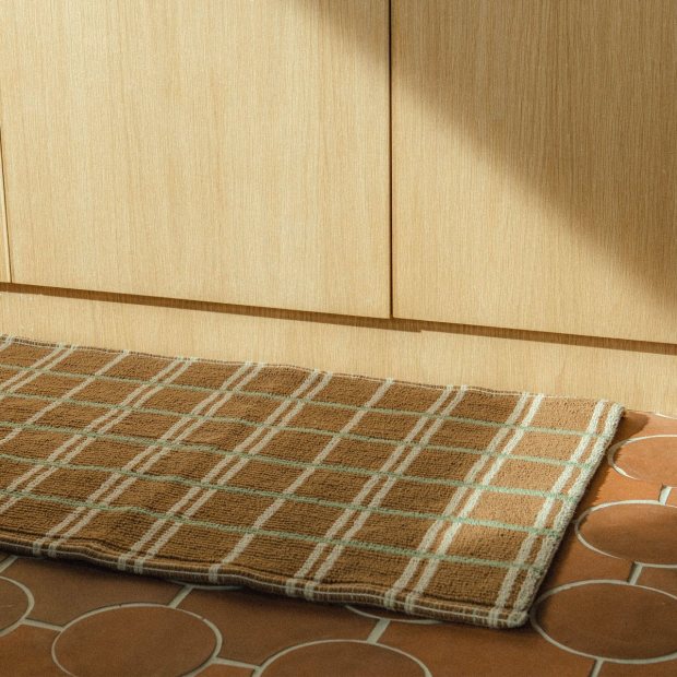 Lucia Runner - Hazelnut / Jade Multi view 3