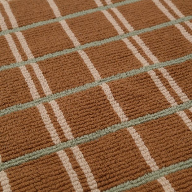 Lucia Runner - Hazelnut / Jade Multi view 4