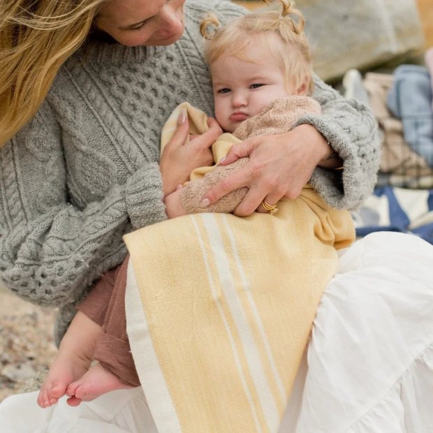 Modern Grace Handwoven Baby Blankets view 1