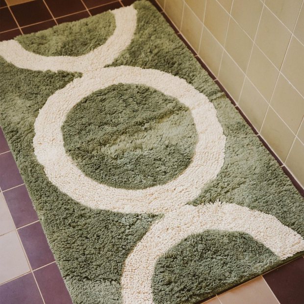 Palomino Bath Mat - Basil / Natural view 2