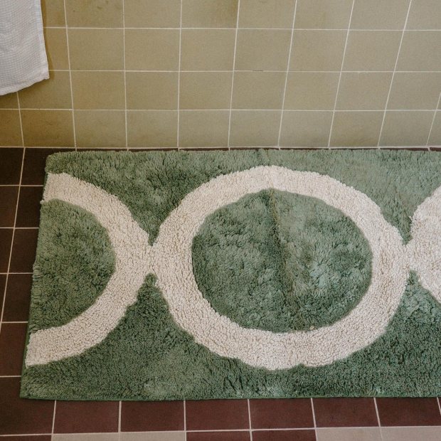 Palomino Bath Mat - Basil / Natural view 4