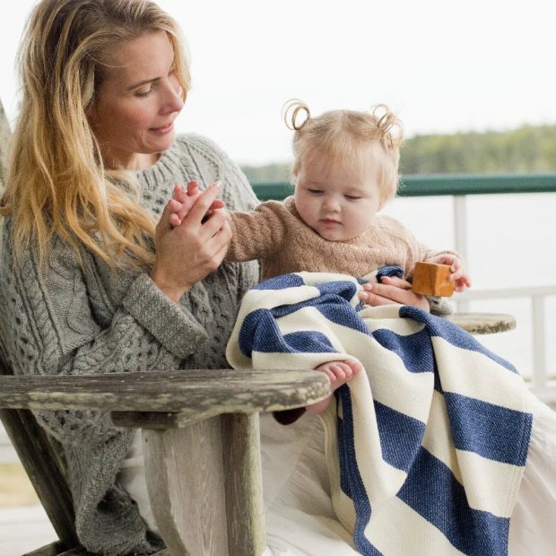 Regatta Wool and Cotton Baby Blanket view 3