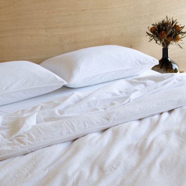 Sheet Set Sateen - White view 4