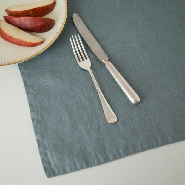Solid Premium Linen Placemat view 3