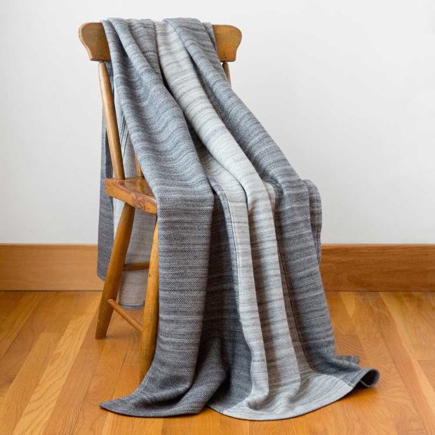 Upcycled Willoughby Throw view 3